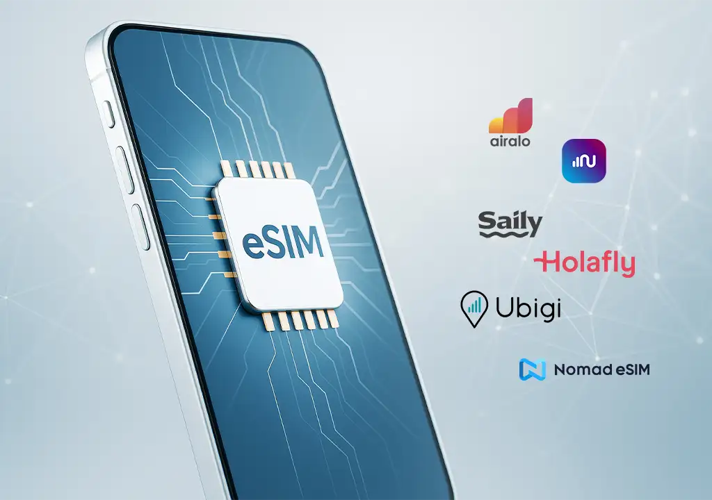 مقارنة الشرائح الالكترونية esim